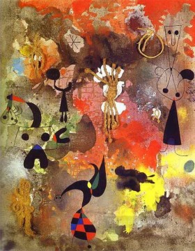 Joan Miró Painting - Pintura 1950 Joan Miró